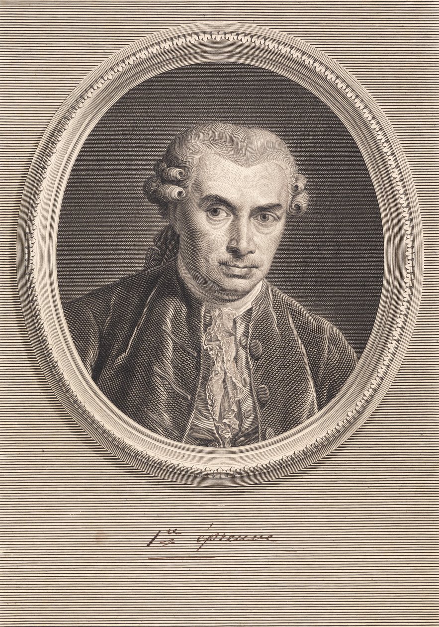 Porträt des Arztes Johan von Berger von J.F. Clemens