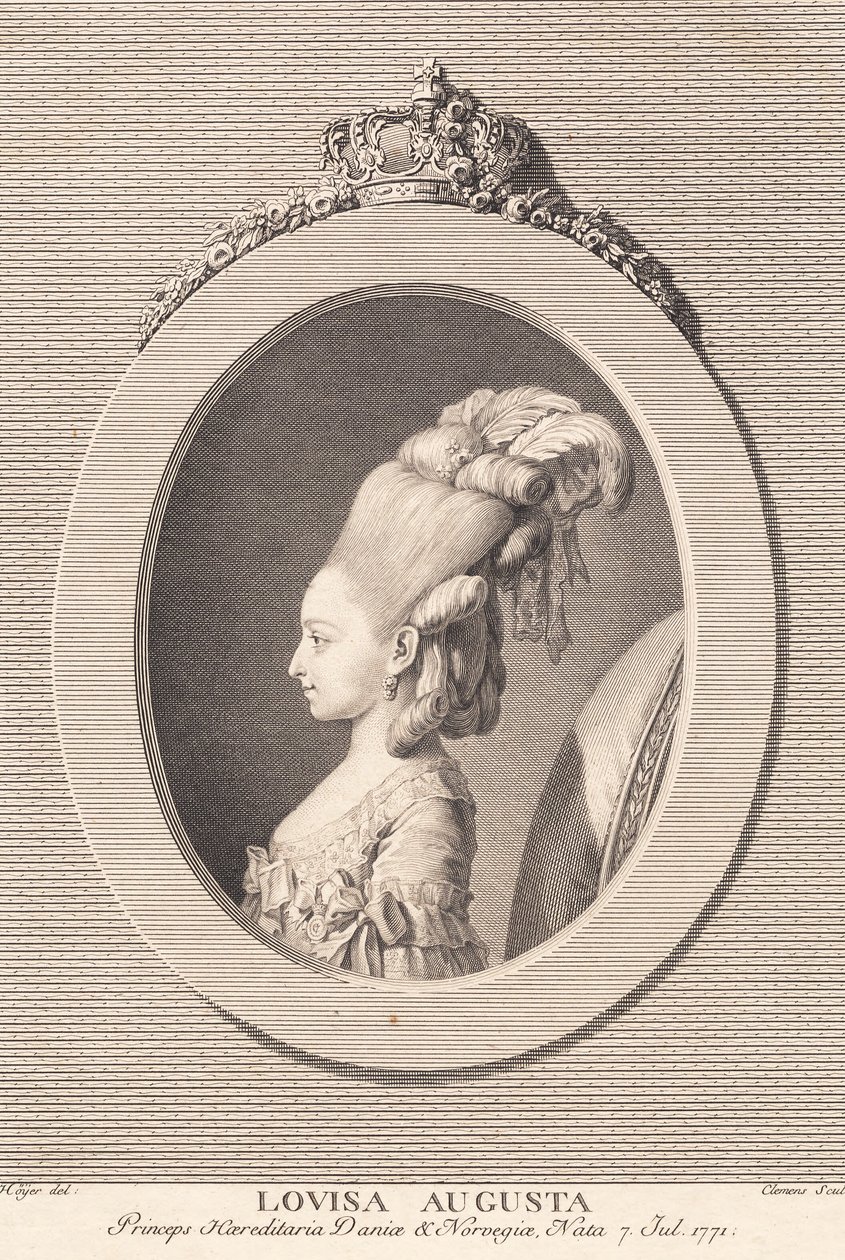Prinzessin Louisa Augusta von J.F. Clemens