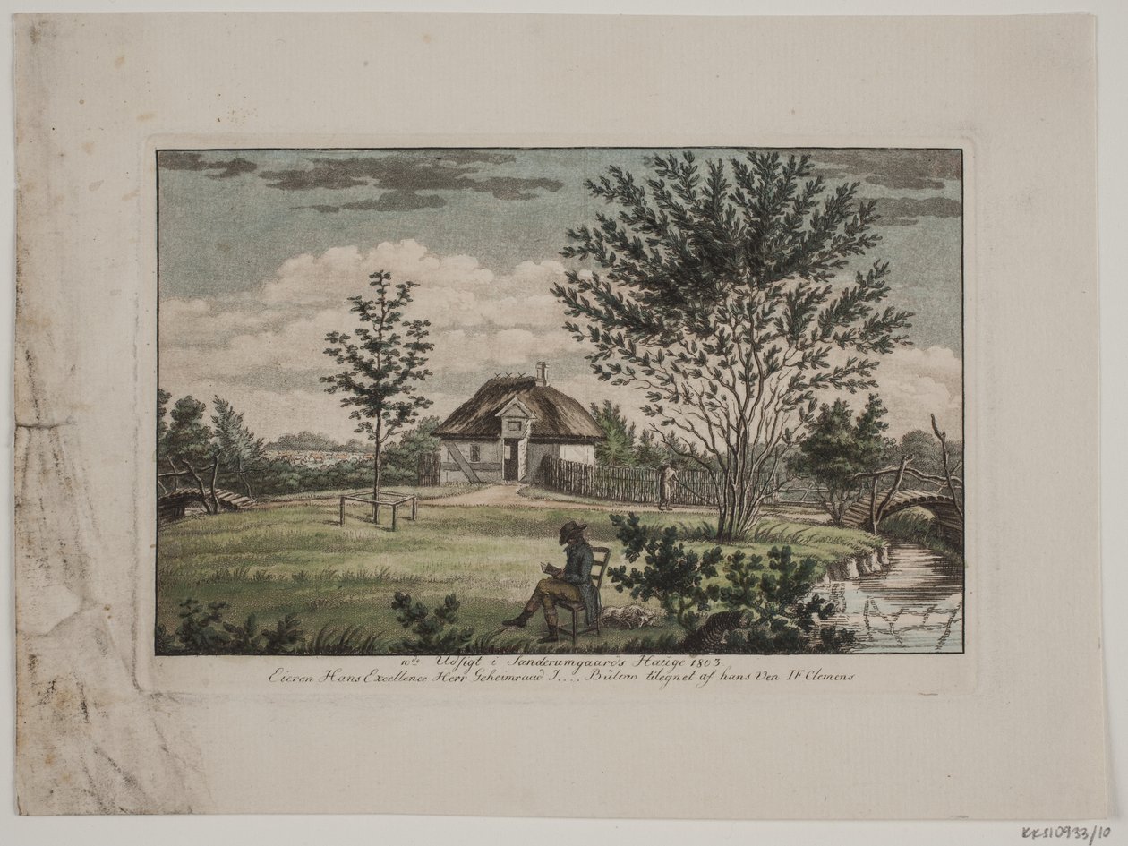 Sanderumgaards Garten 10 von J.F. Clemens