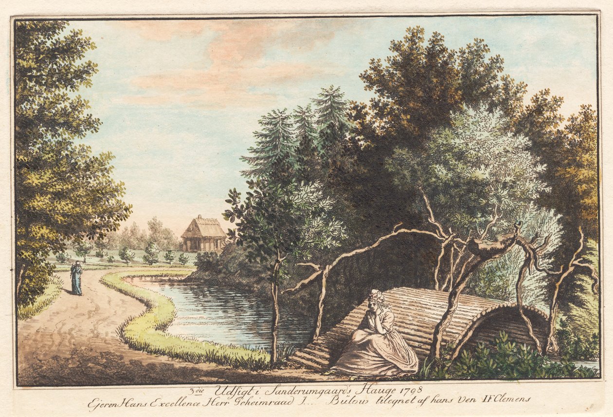 Sanderumgaards Garten 2 von J.F. Clemens