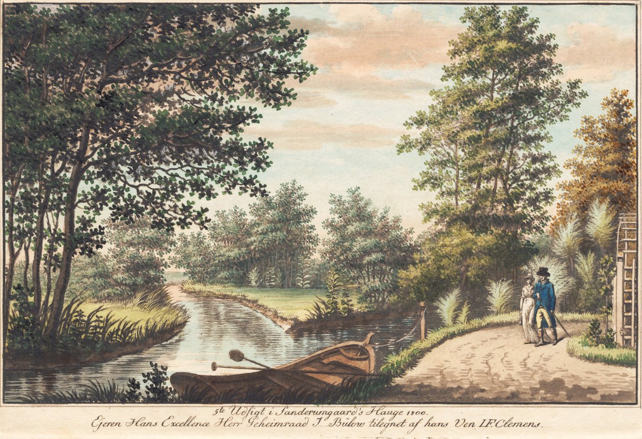 Sanderumgaards Garten 4 von J.F. Clemens