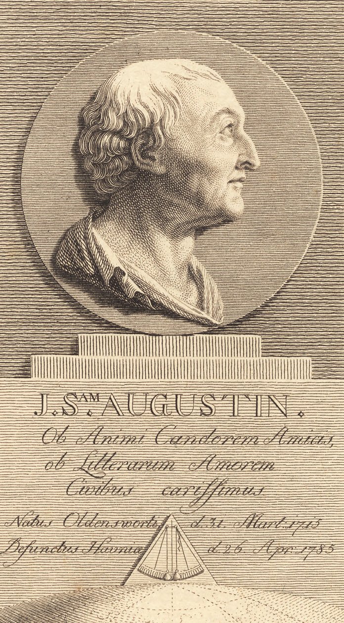 Sekretär in der Kriegskanzlei Johan Samuel Augustin von J.F. Clemens