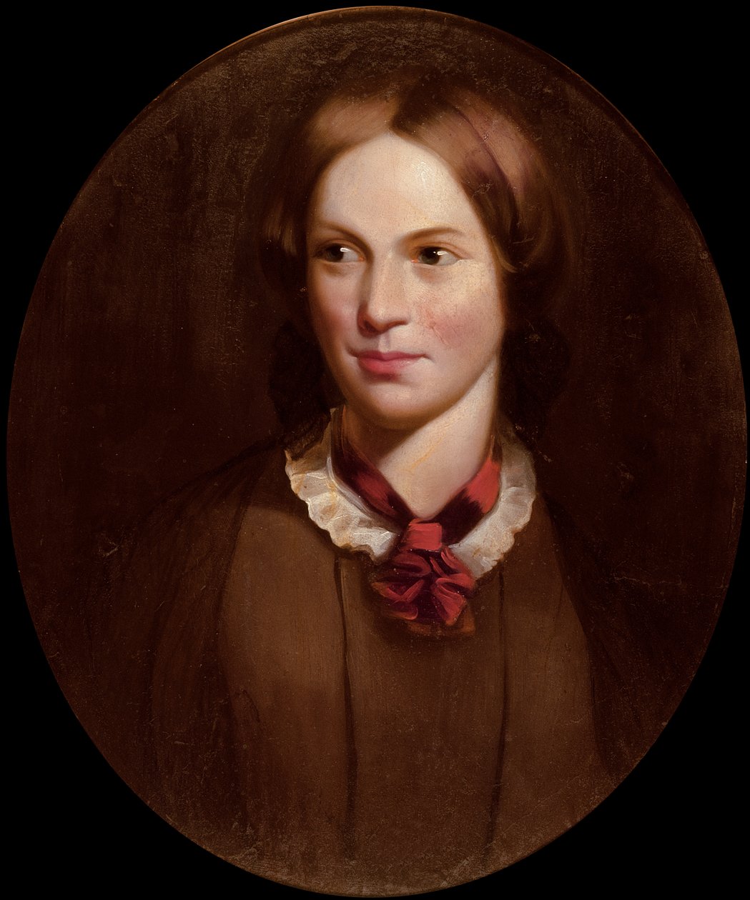 Porträt von Charlotte Bronte (1816-55) von J.H. Thompson
