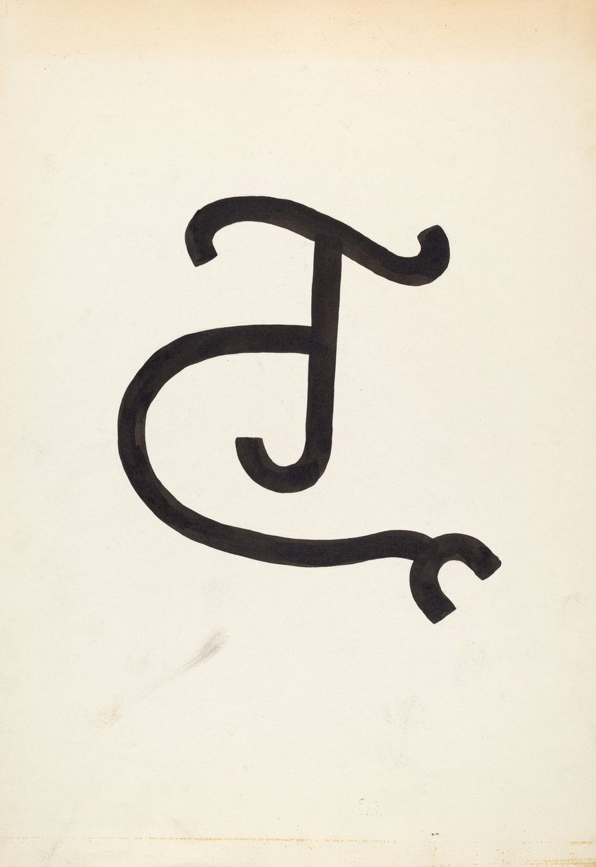 Viehbrand, um 1936 von J.Henry Marley