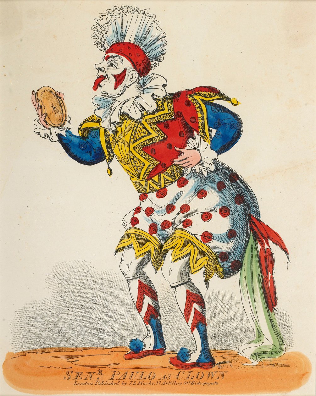 Senr Paulo als Clown von J.L. Marks