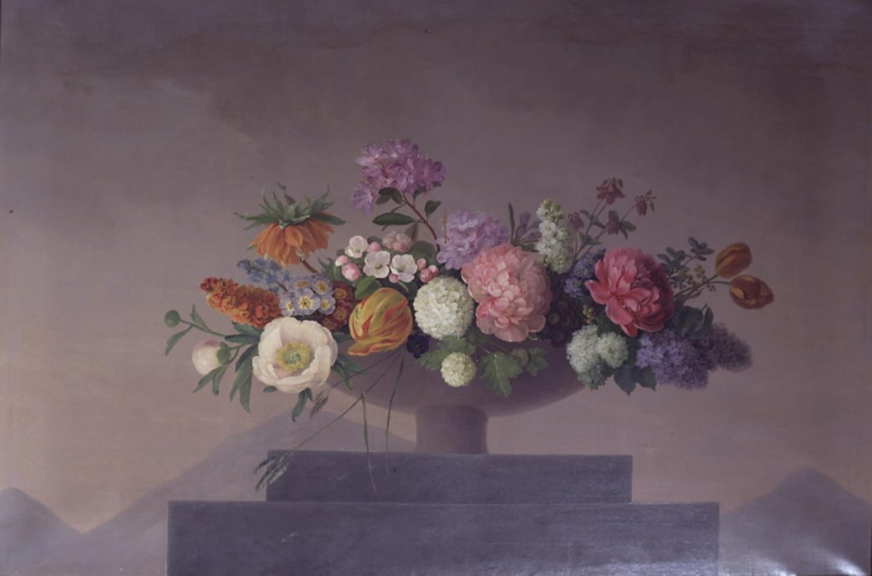Blumen in einer Schale von J.L. Camradt