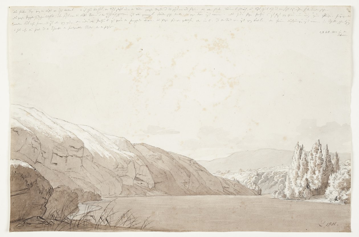 Teil des Rhone von J.L. Lund