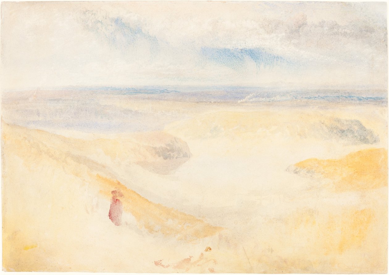 Ein Fluss in Yorkshire von Joseph Mallord William Turner