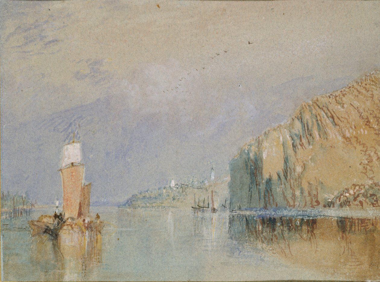 Coteaux de Mauves, ca. 1830 von Joseph Mallord William Turner