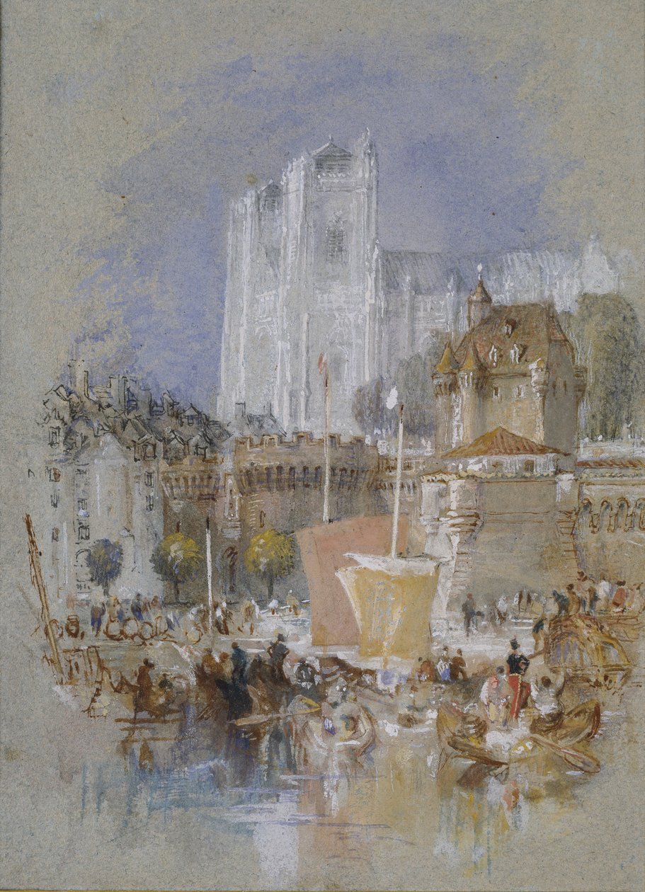 Nantes von Joseph Mallord William Turner