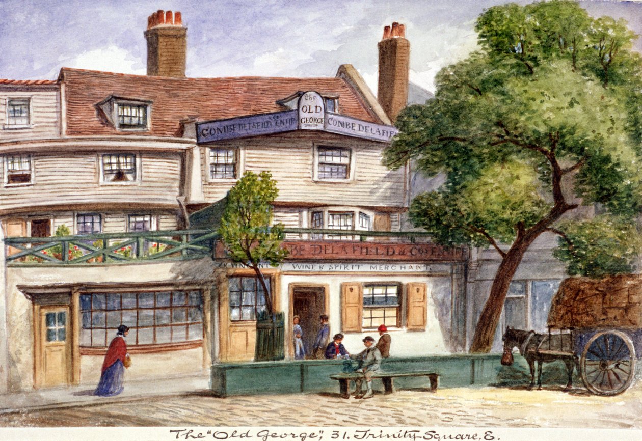 Trinity Square, London, 1867 von JT Wilson