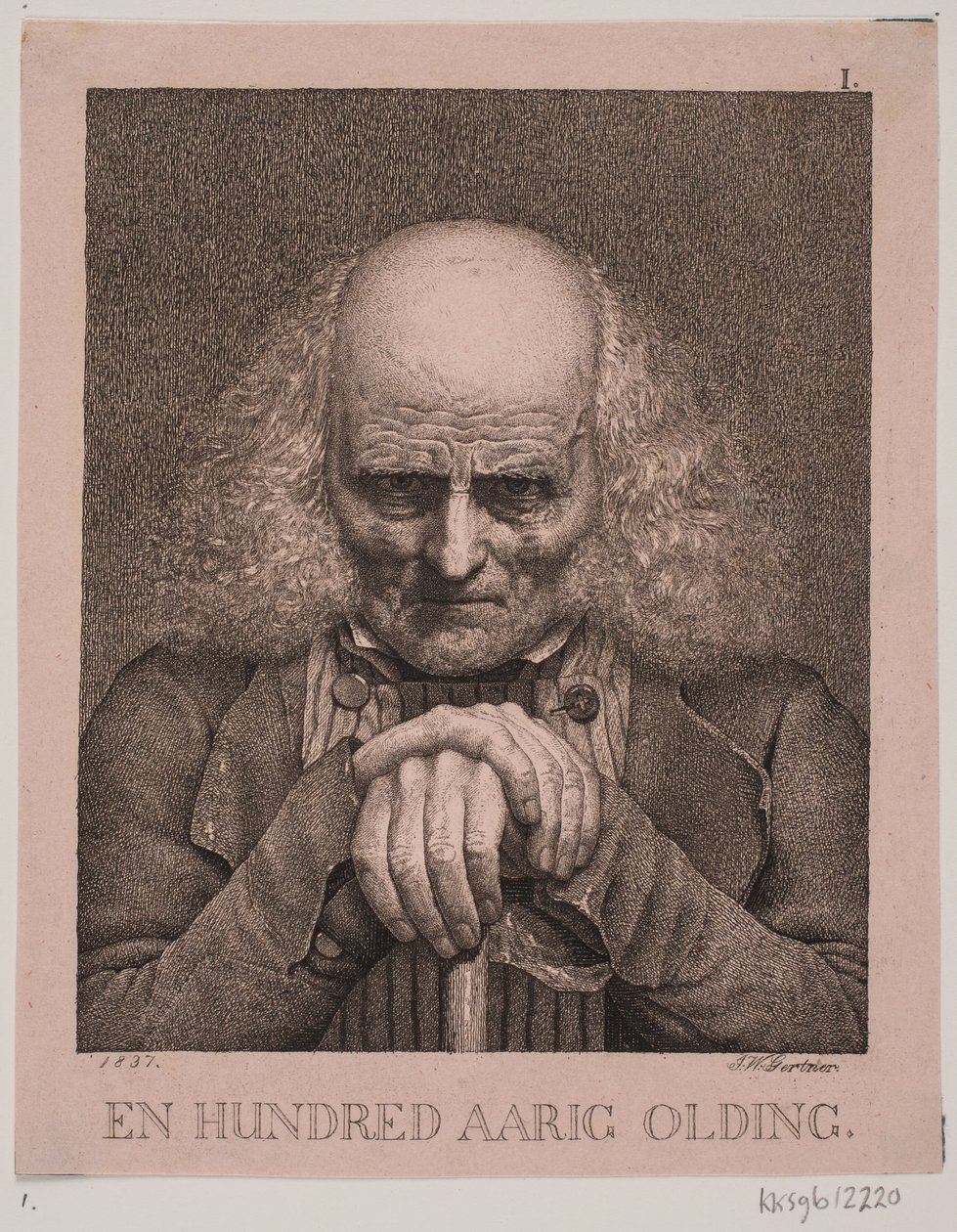 Ein hundertjähriger Greis von J.V. Gertner