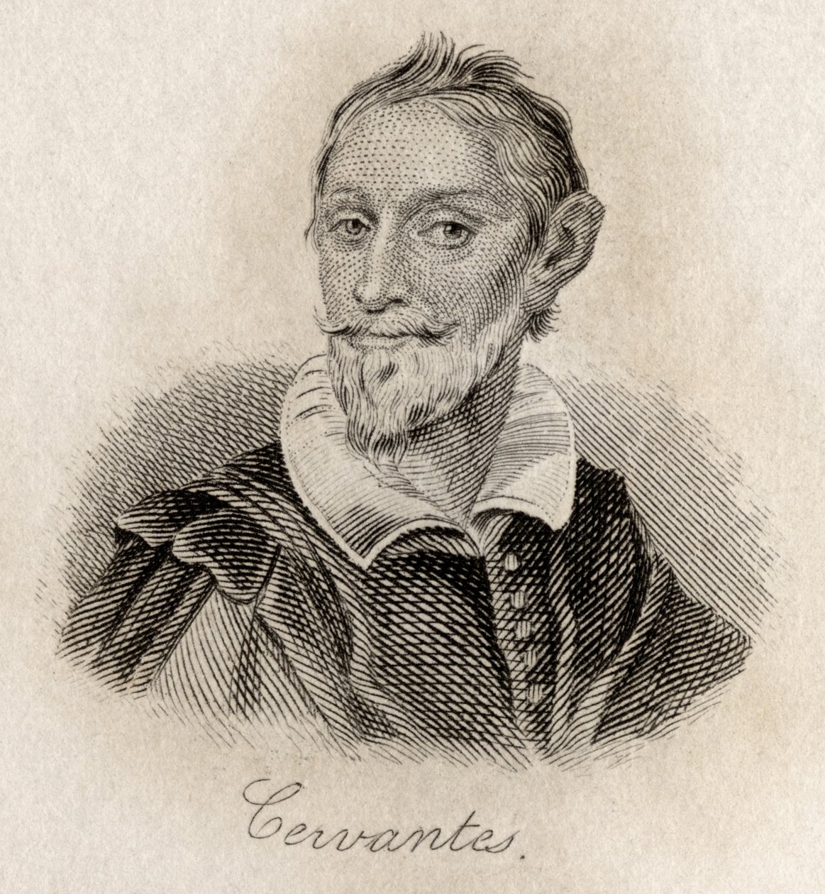 Miguel Saavedra de Cervantes von J.W. Cook