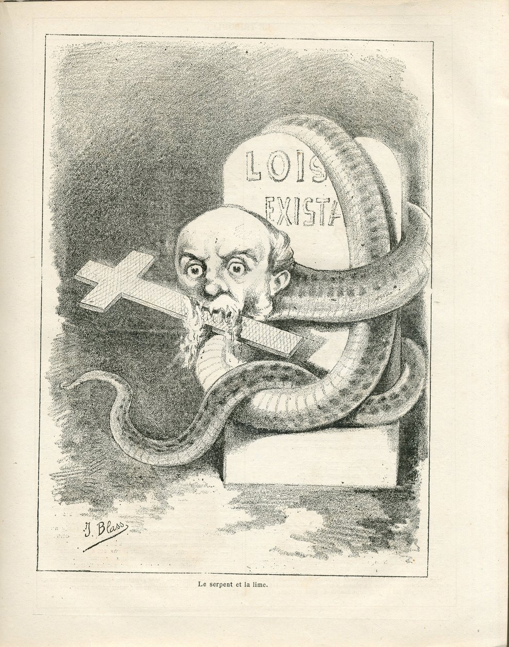 Le Triboulet von J. (1847 1892) Blass