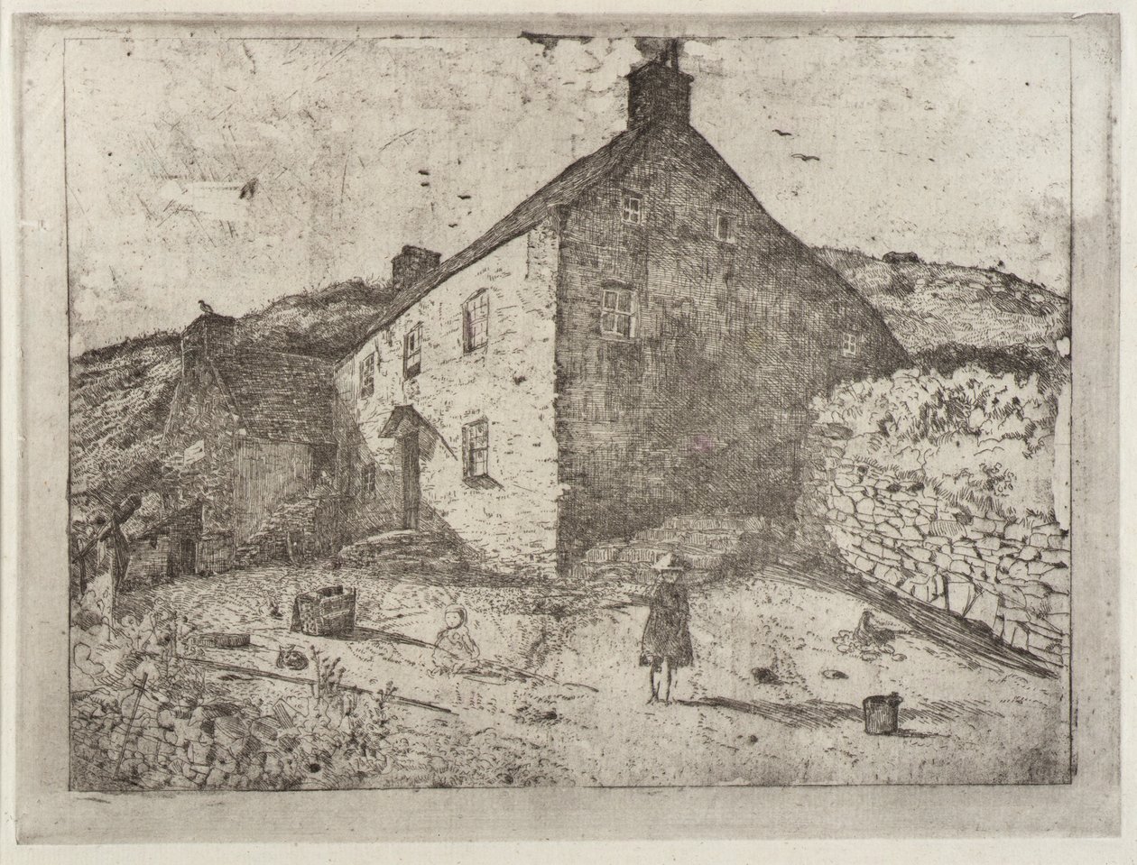 Fischerhütte - Isle of Man von J. Alden Weir