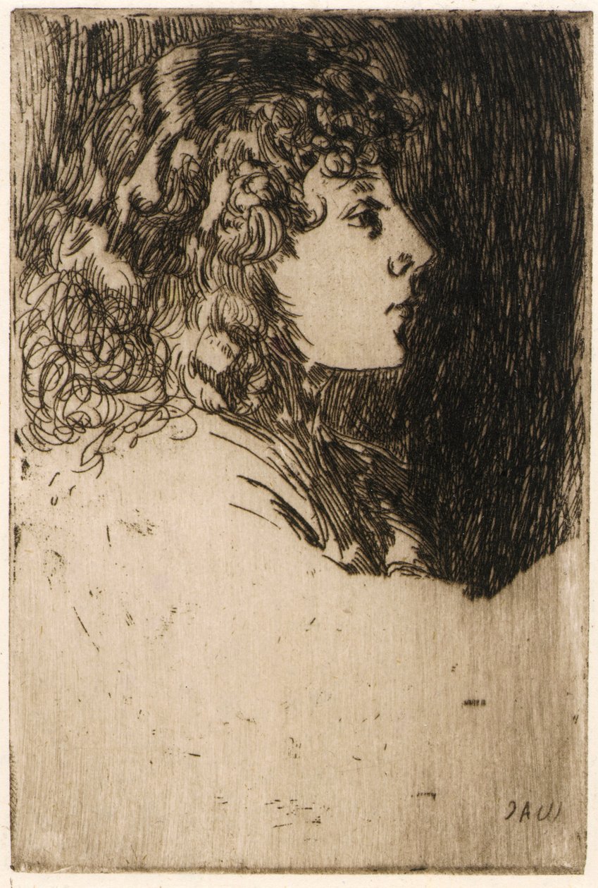 Kleiner Kopf von J. Alden Weir