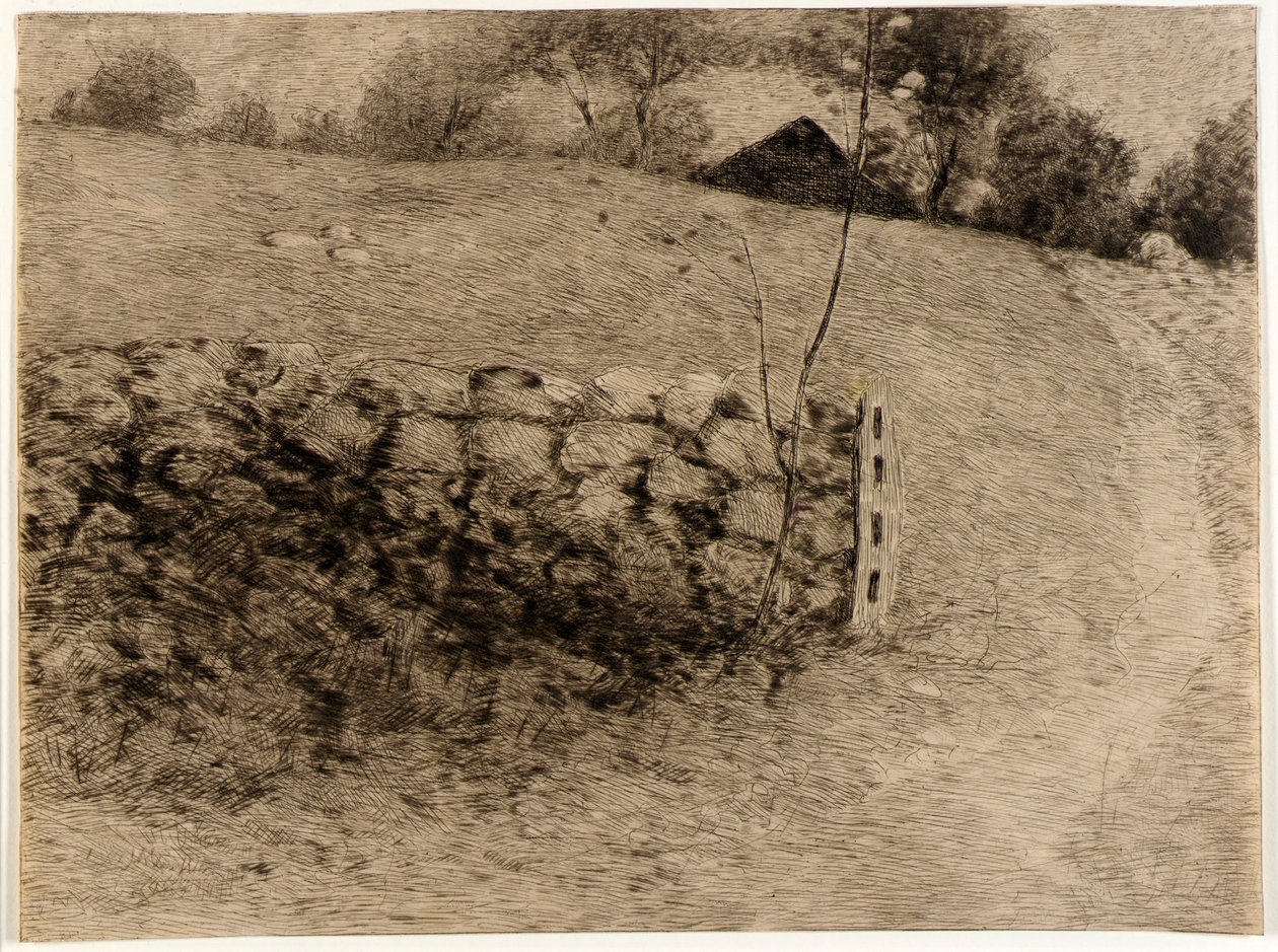 Der Scheunenhof von J. Alden Weir