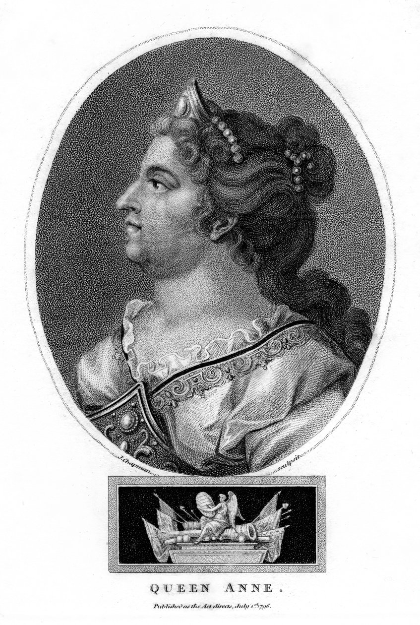 Anne von Großbritannien, 1796 von J. Chapman