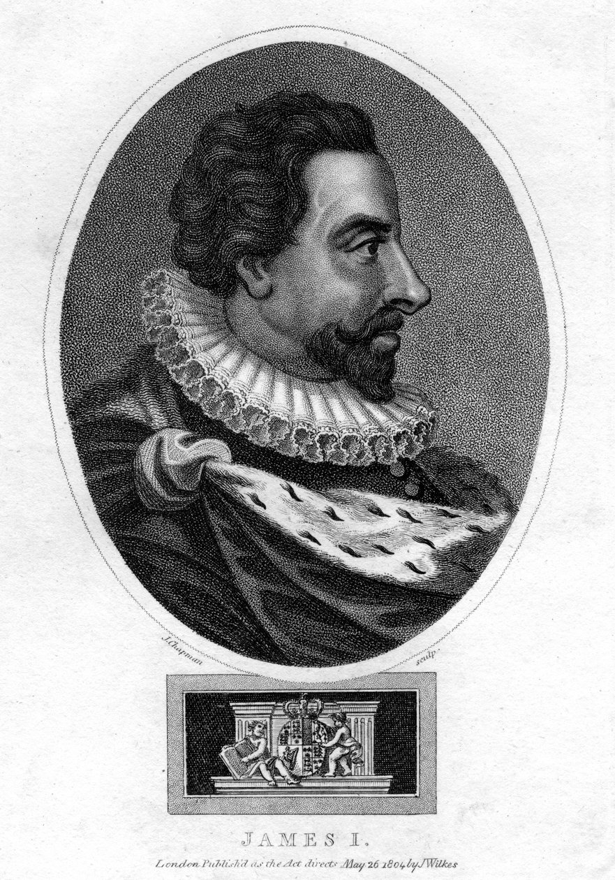 Jakob I. von England, 1804 von J. Chapman