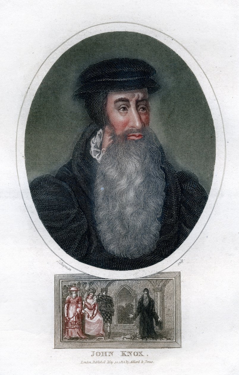 John Knox, schottischer Religionsreformer, 1812 von J. Chapman