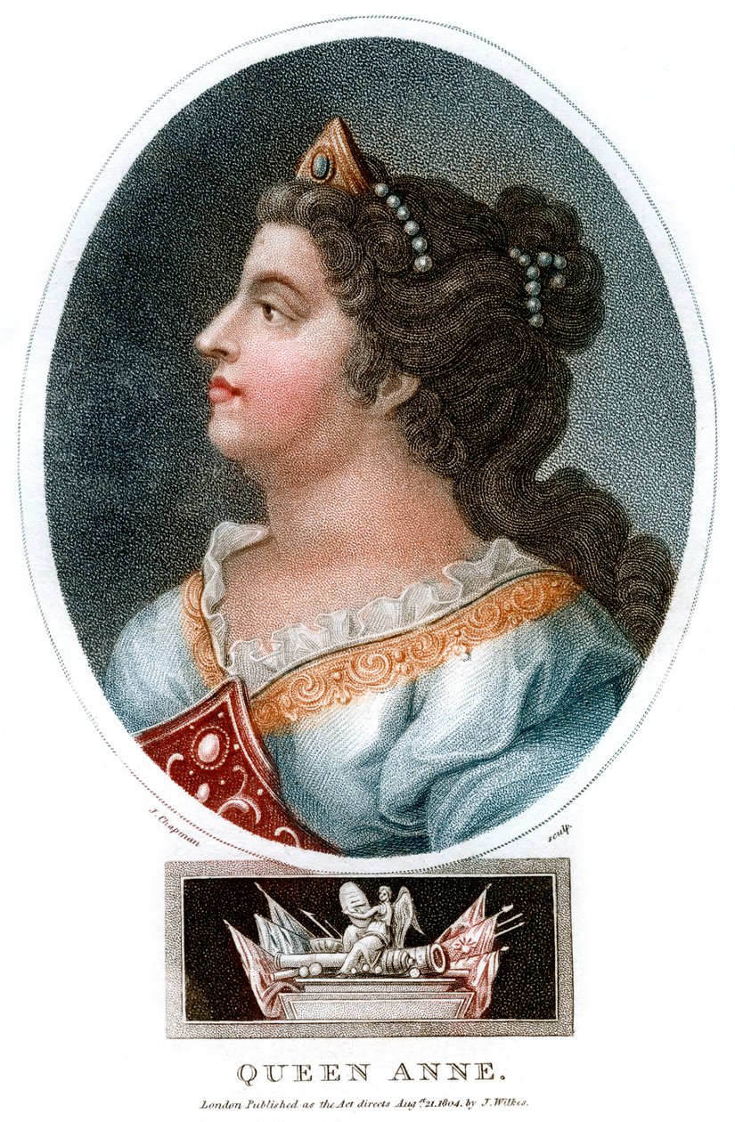 Königin Anne 1665-1714 von J. Chapman