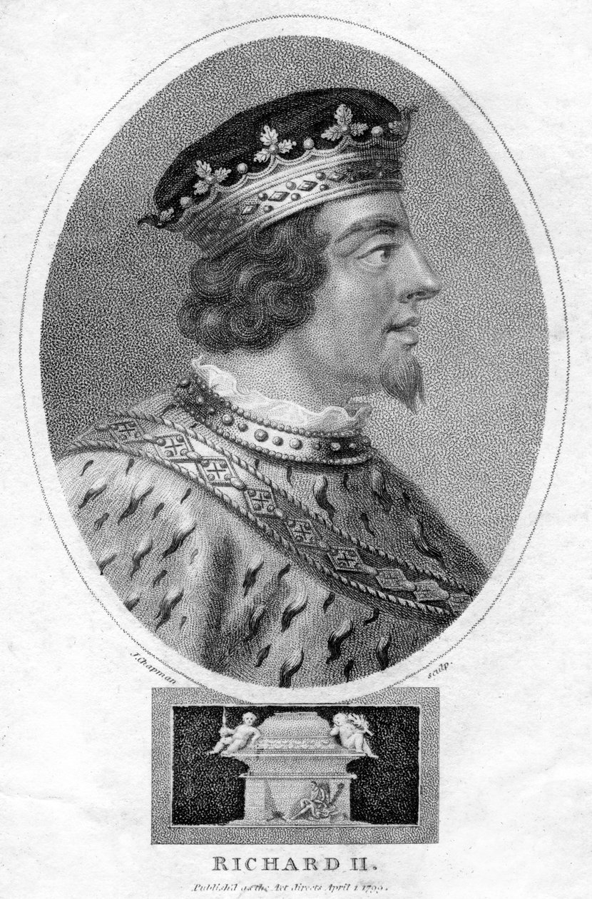 Richard II., König von England, 1799 von J. Chapman