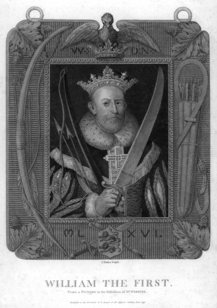 Wilhelm I., König von England, 1793 von J. Fittler