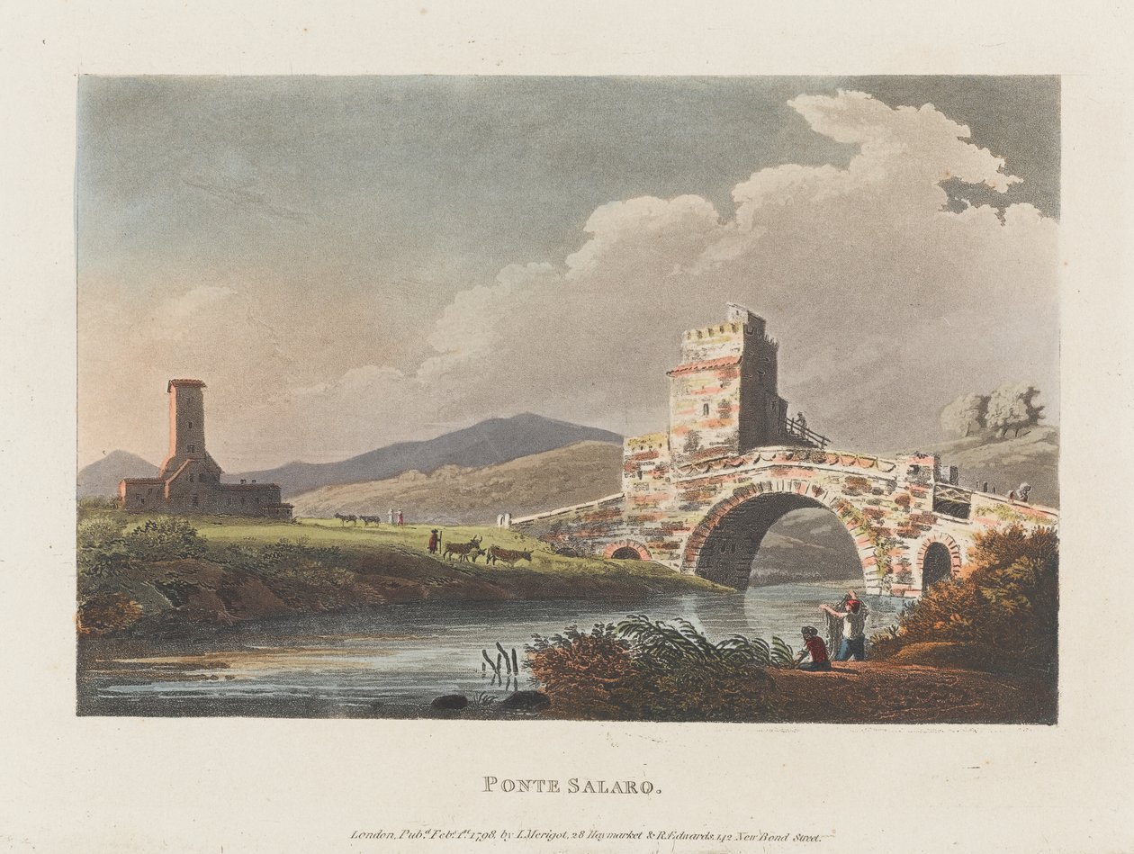 Ponte Salaro von J. Merigot