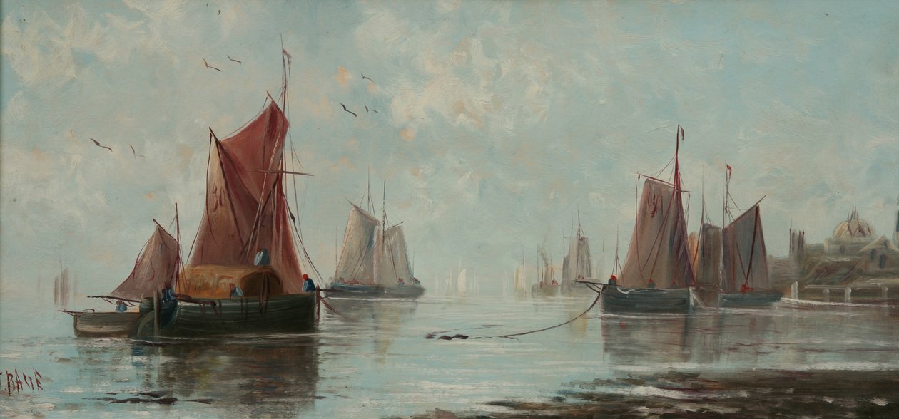 Fischerboote von J. Racie