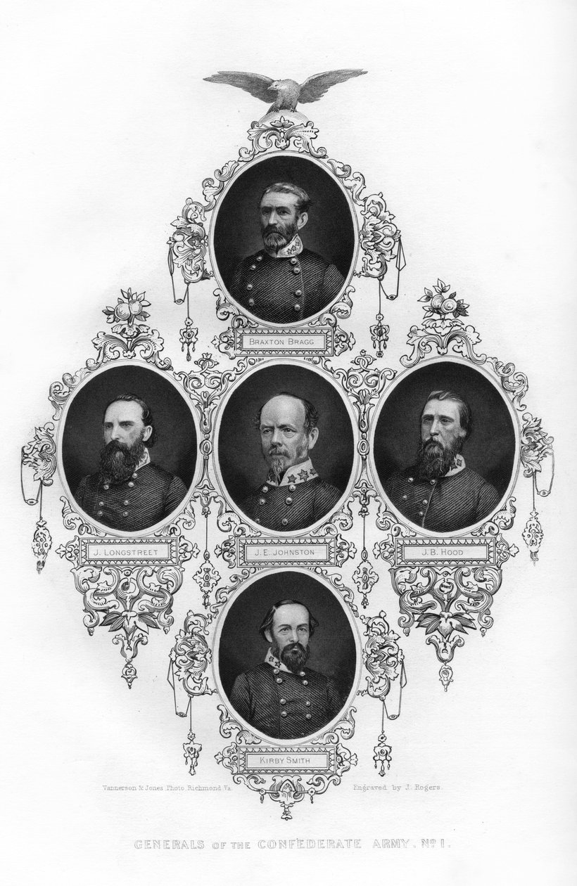 Generäle der Konföderierten Armee, 1862-1867 von J. Rogers