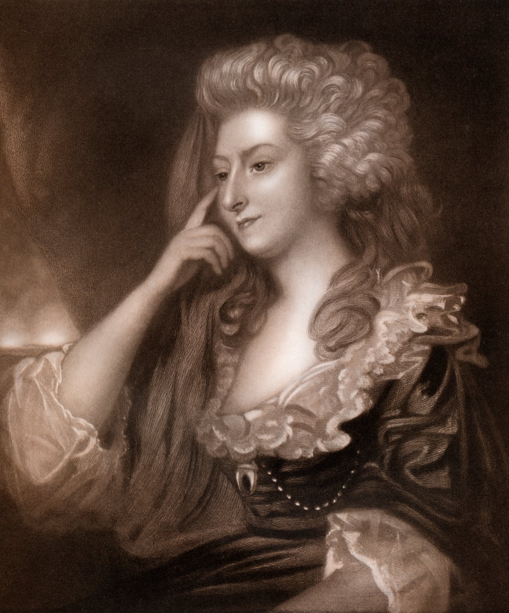 Mrs Fitzherbert, 1913 von J Scott
