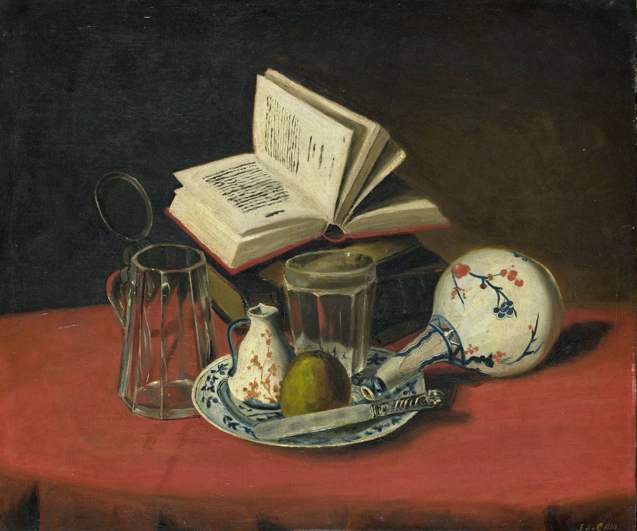 Stillleben von J. de Clercq (schilder)
