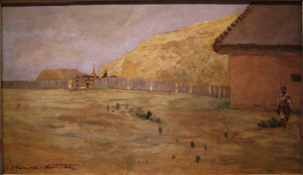 Landschaft aus Nowo-Sielica von Jacek Malczewski