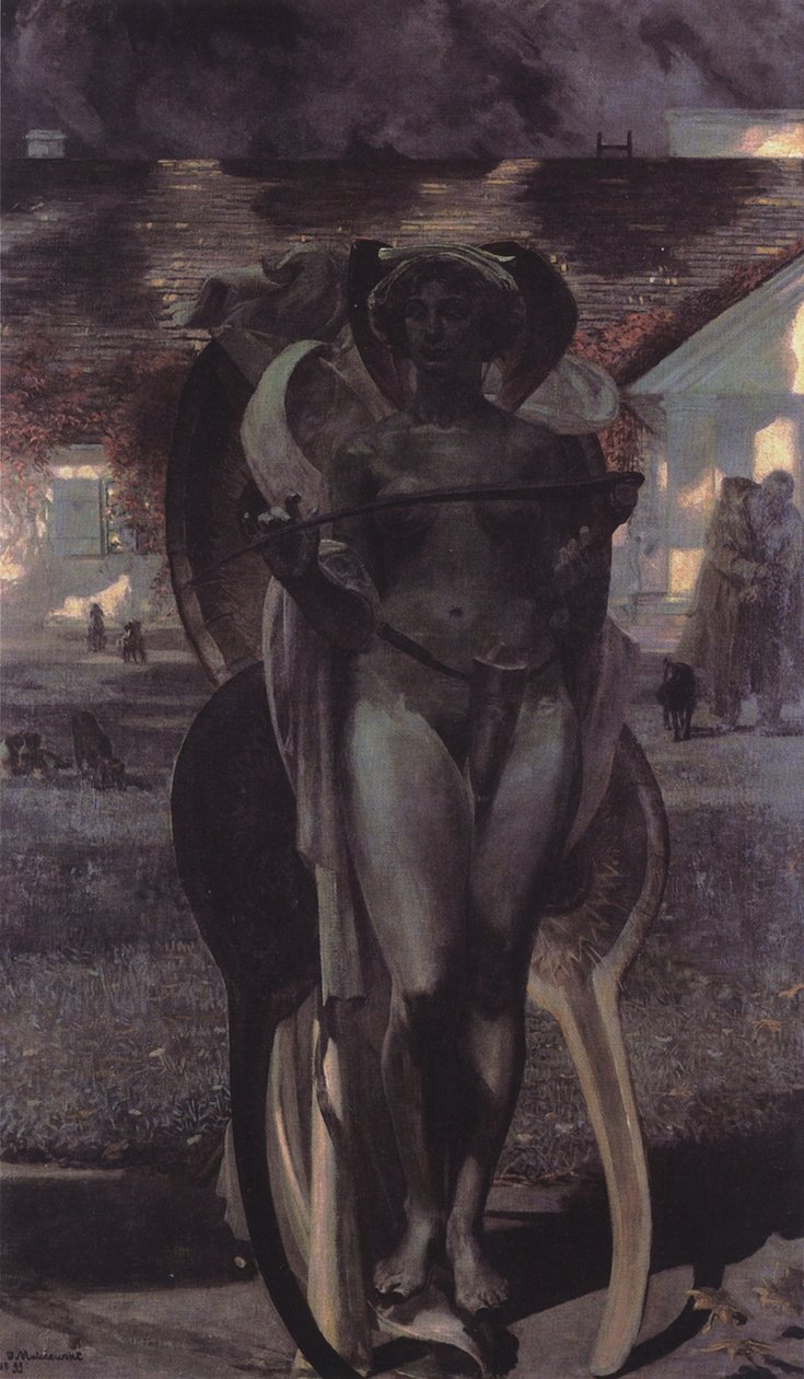 Thanatos II. von Jacek Malczewski