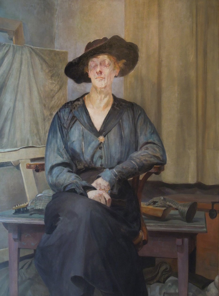 Die Frau des Künstlers von Jacek Malczewski