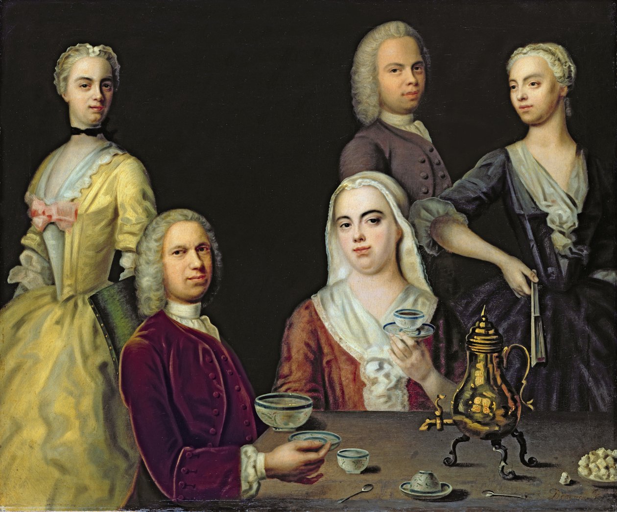 Die Familie Denner von Jacob Denner