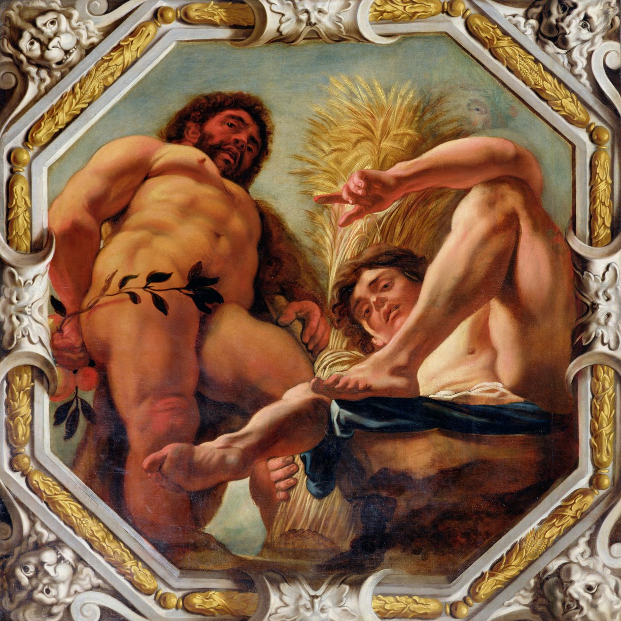 Löwe, aus den Tierkreiszeichen von Jacob Jordaens