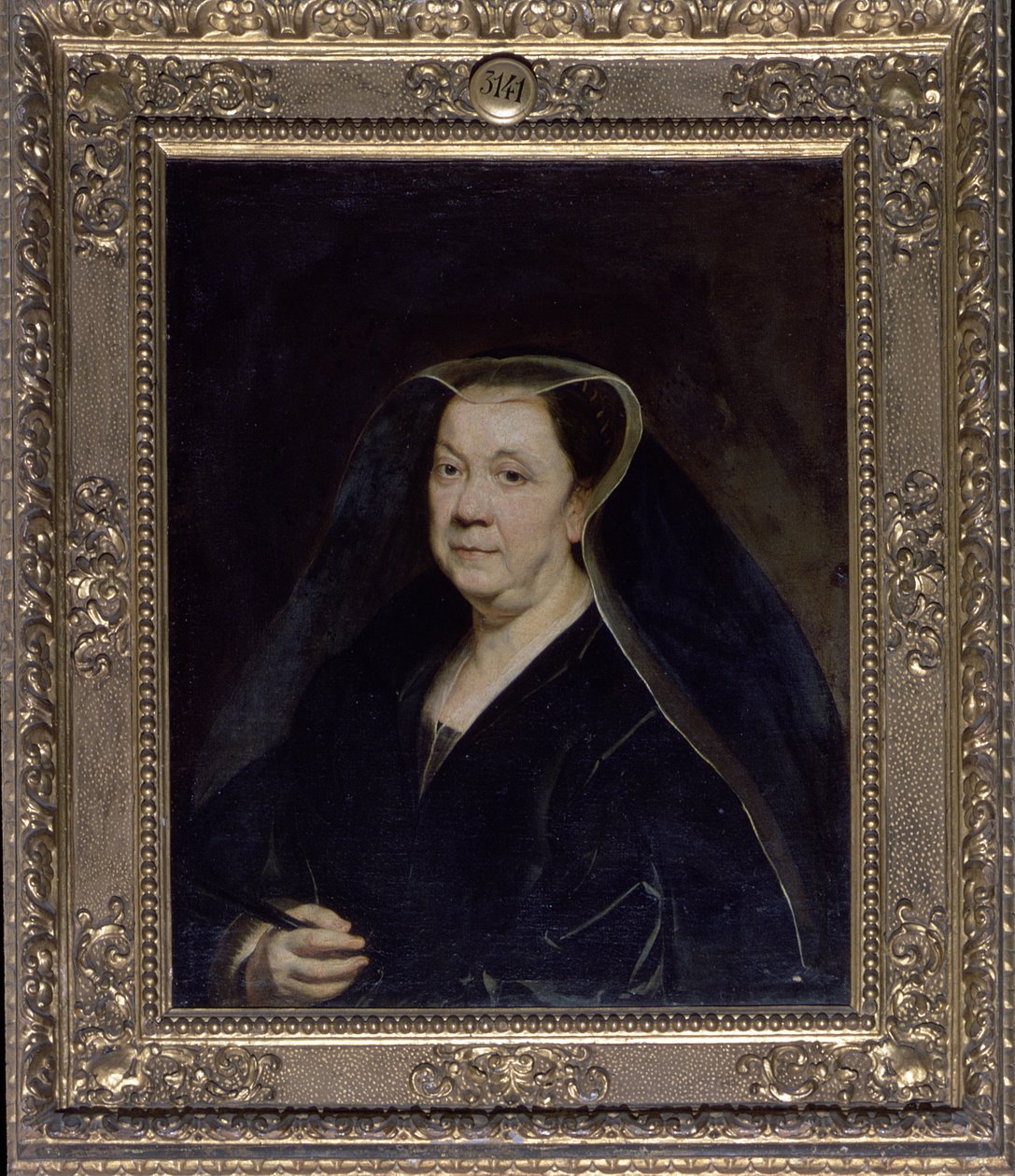 Porträt einer Dame, um 1660 von Jacob Jordaens
