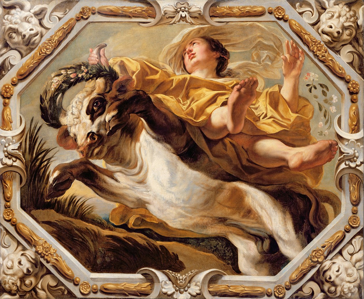 Stier, aus den Tierkreiszeichen von Jacob Jordaens