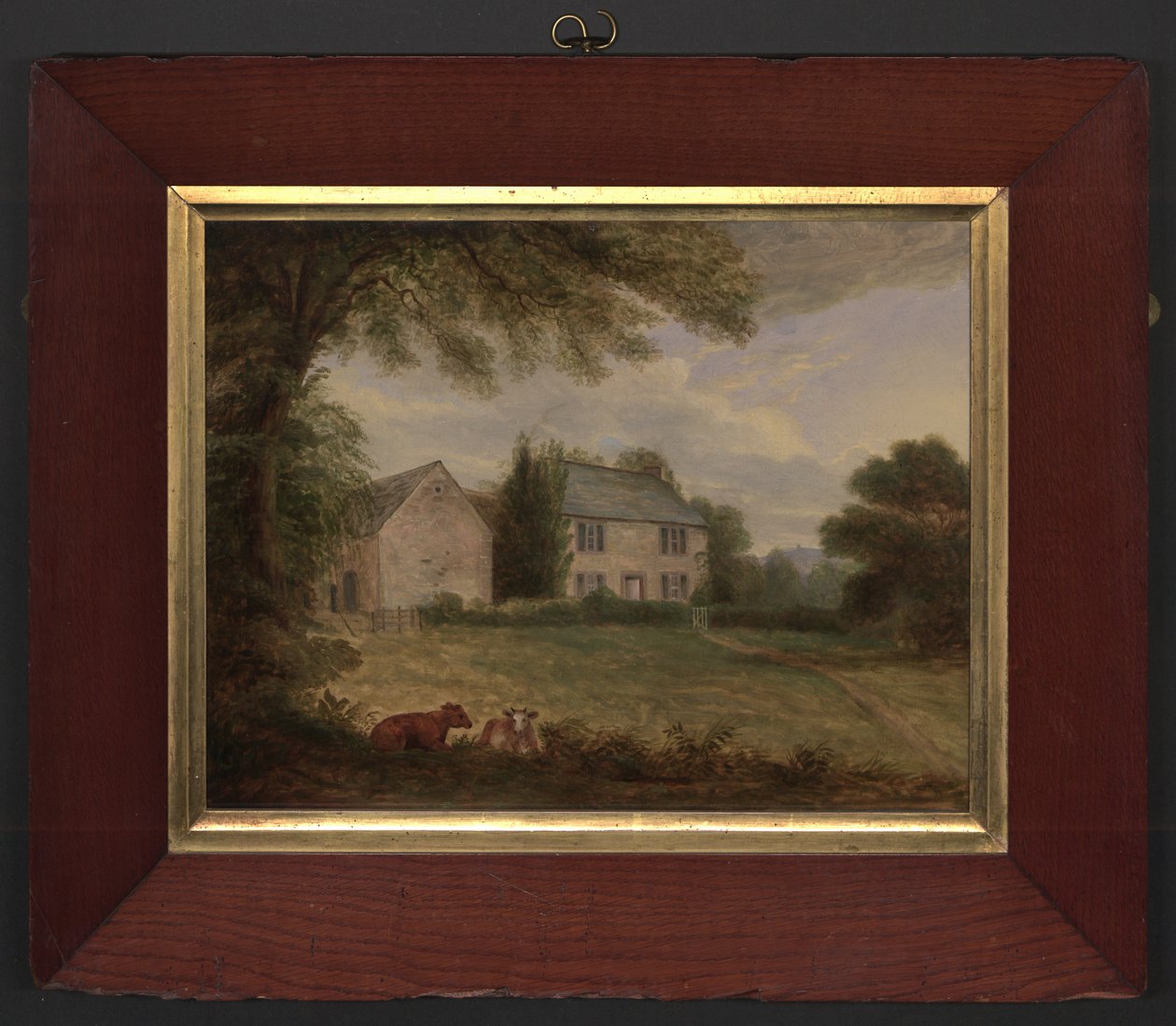 Thomas Wilkinsons Haus in Yanwath, ca. 1822-29 von Jacob Thompson