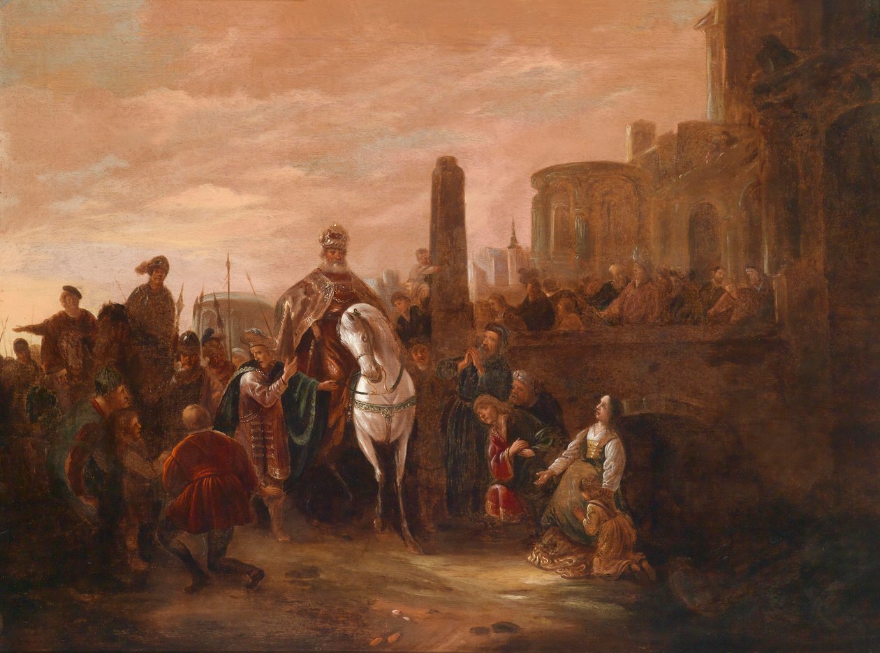 Triumph des Mordechai von Jacob Willemsz de Wet or Wett