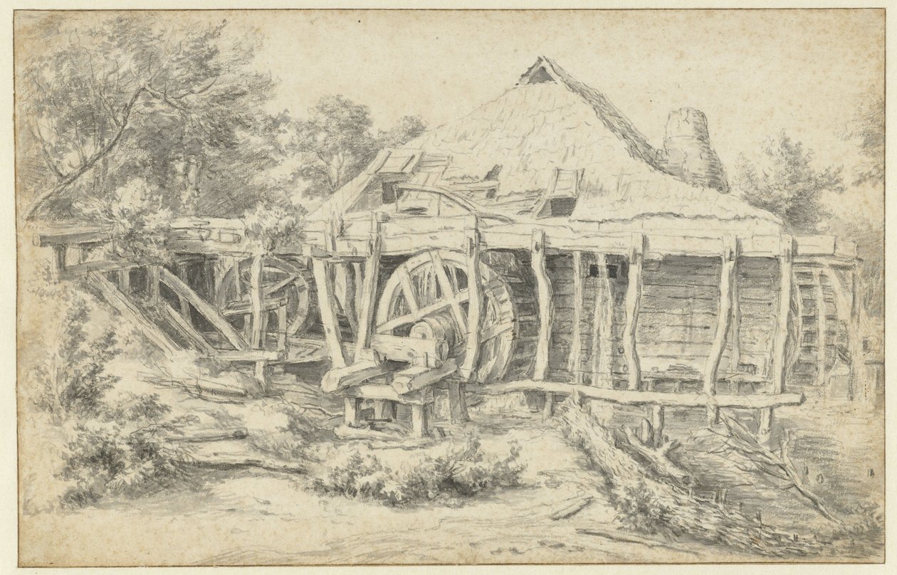 Wassermühle von Jacob van Ruisdael