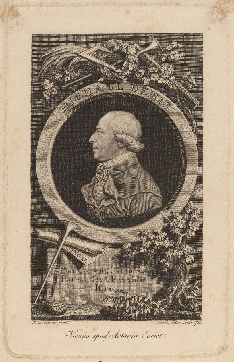 Johann-Michael Denis von Jacob Adam after Johann Donner
