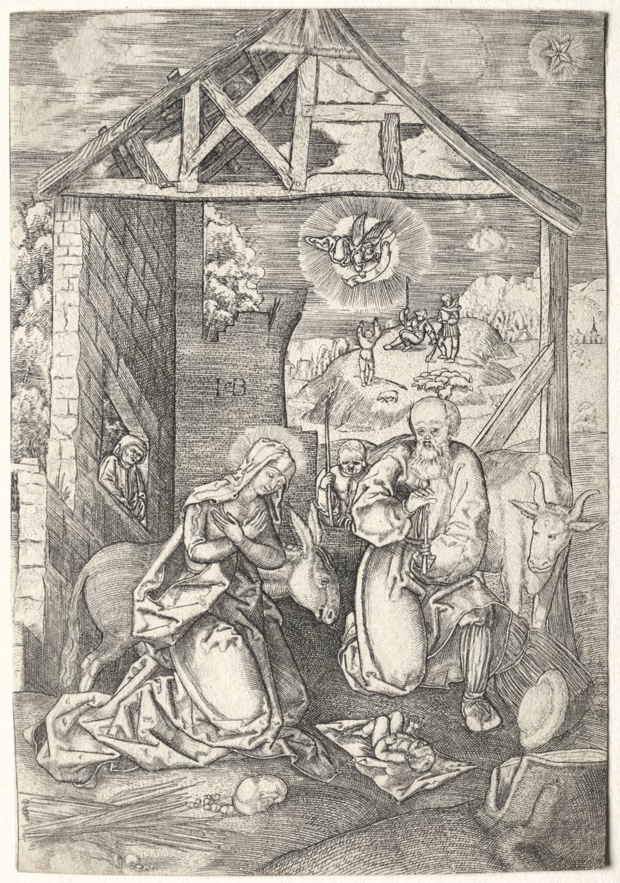 Die Geburt Christi von Jacob Binck