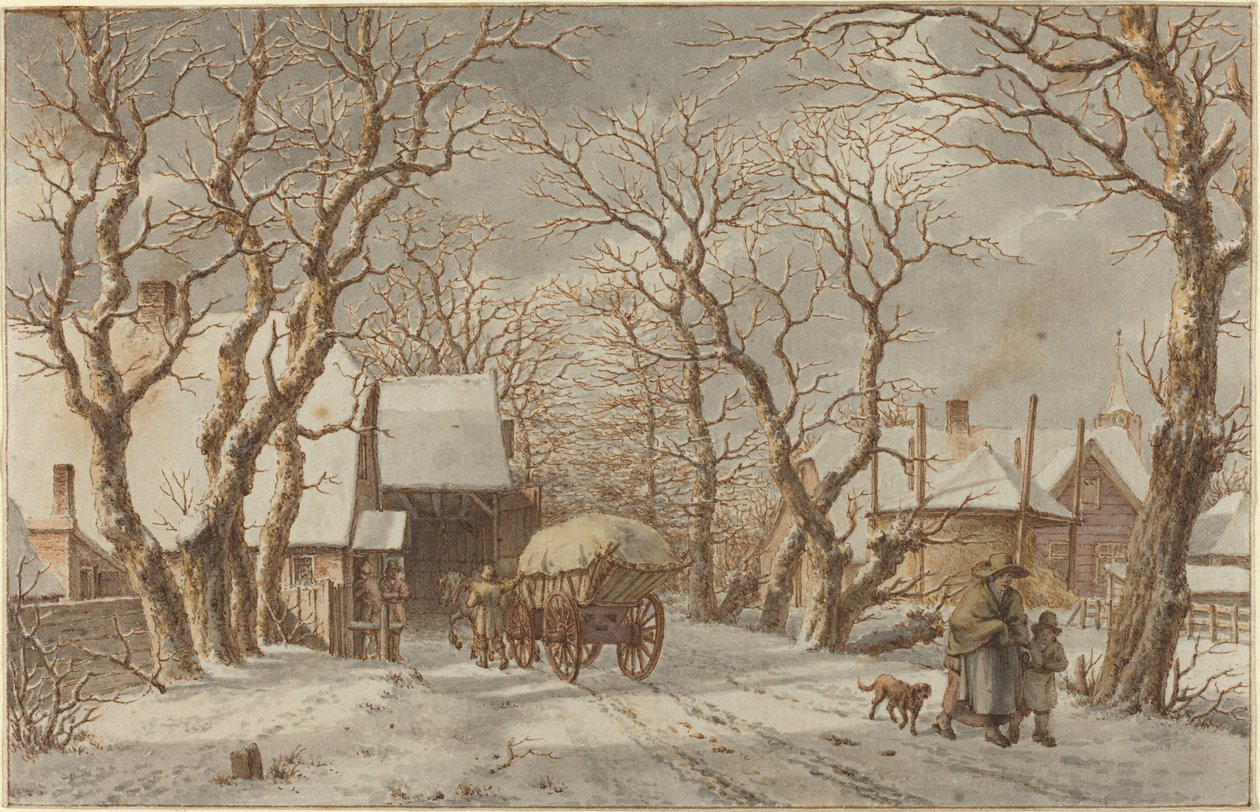 Winterszene von Jacob Cats