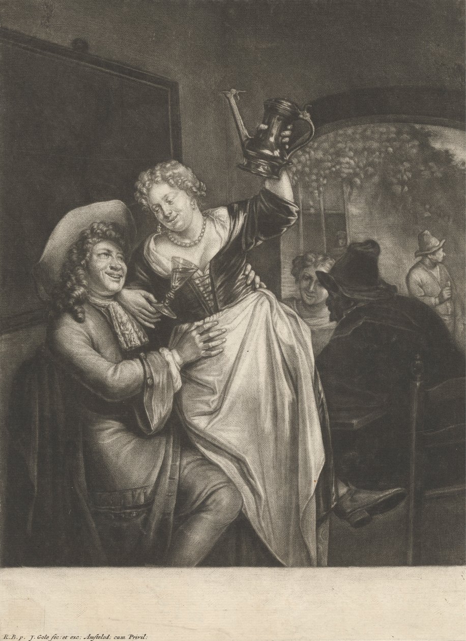 Trinkszene von Jacob Gole