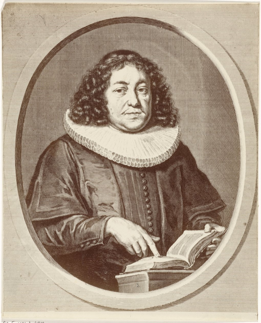 Porträt von Johann Winckler von Jacob Gole