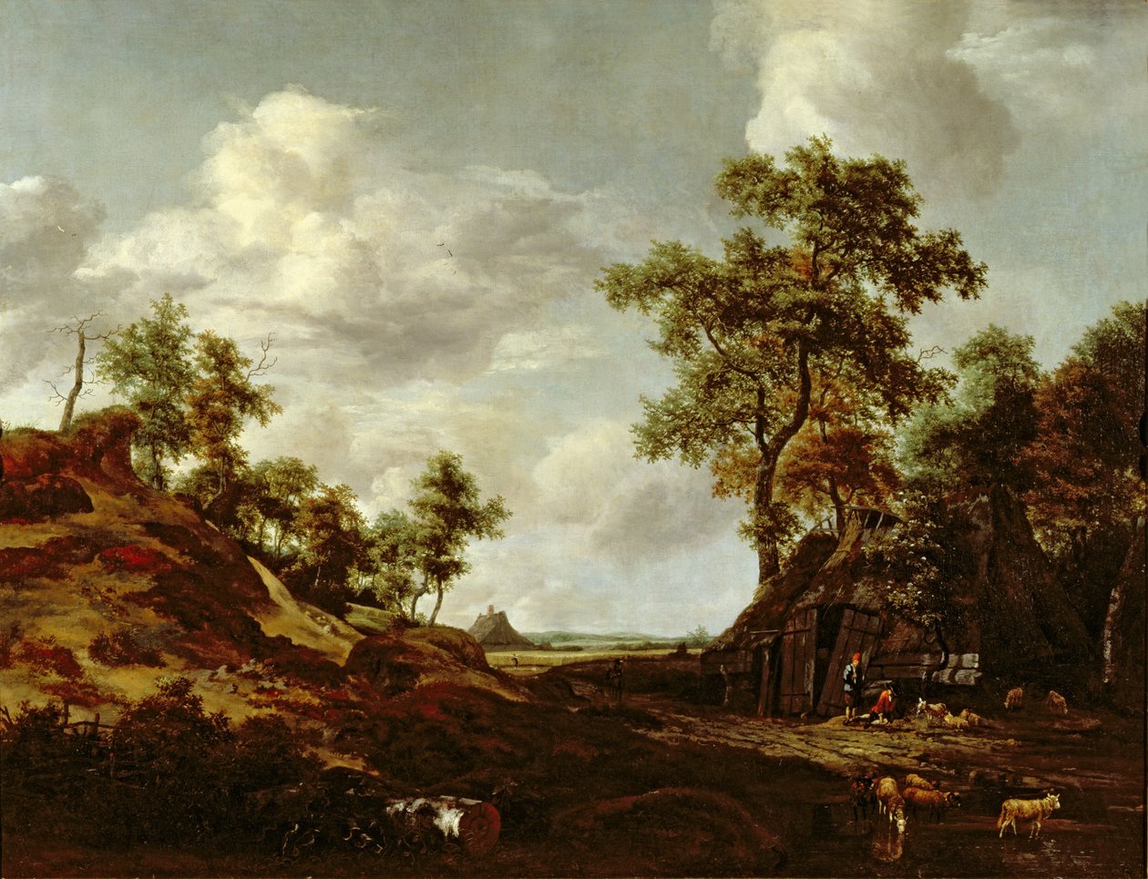 Unbekanntes Bild von Jacob van Ruisdael