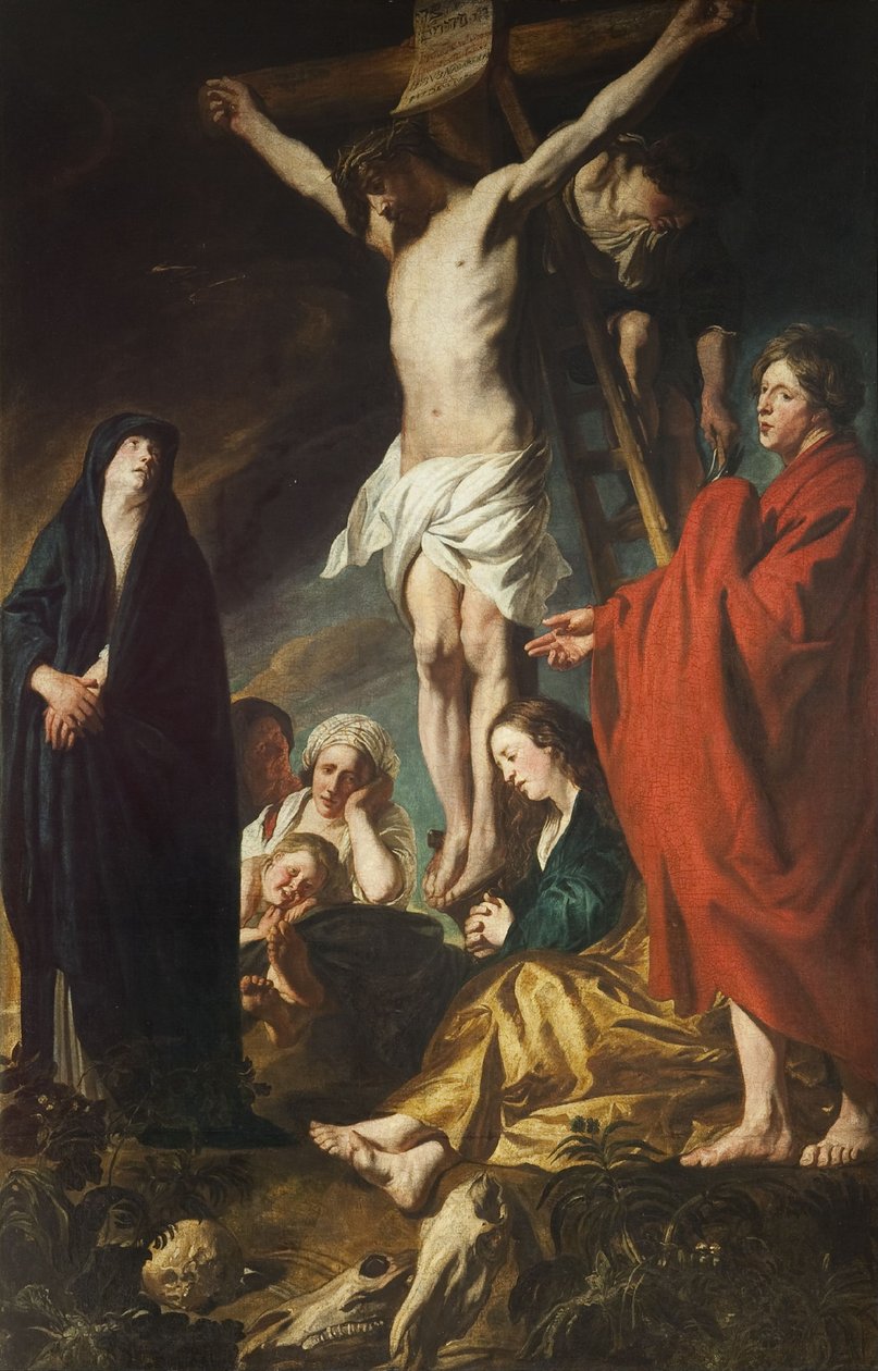 Christus am Kreuz von Jacob Jordaens