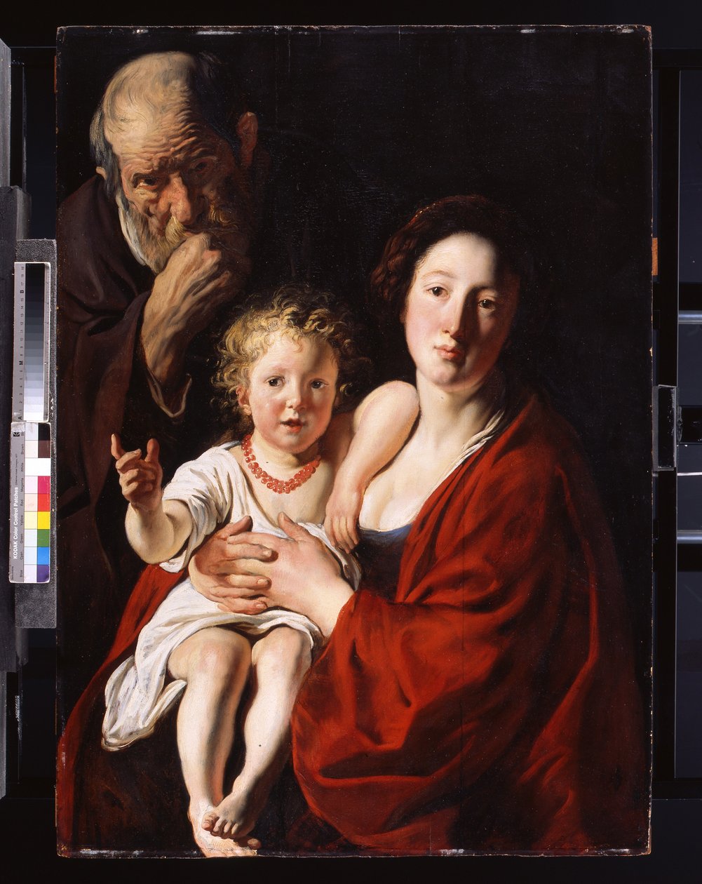 Die Heilige Familie von Jacob Jordaens